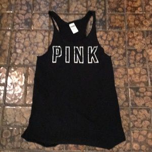Pink racer back tank